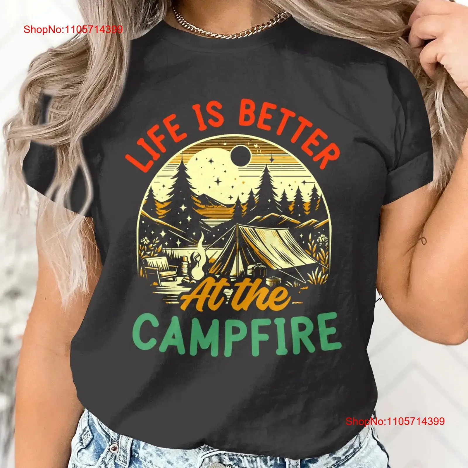 Outdoor Adventure At - Life Is Better at the Campfire